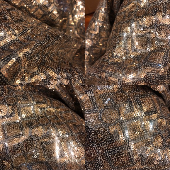 Banana Republic geometric sequin shift dress 8 - Picture 8 of 8